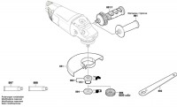 Bosch 3 601 H81 103 GWS-22-180-H Angle-Grinder Spare Parts